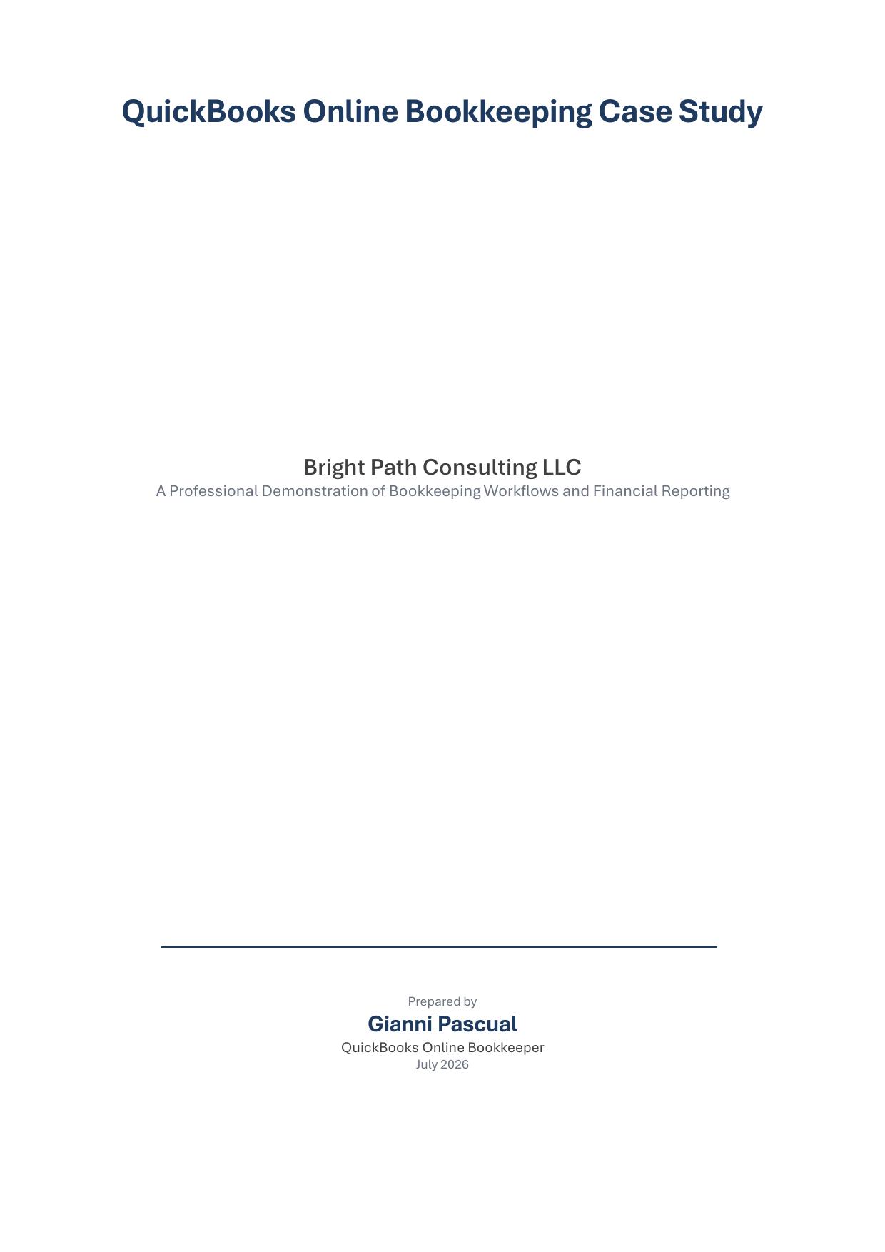 QuickBooks Online Company Setup preview